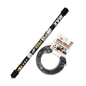 Magic Stick BLK MAX HD Antenna HDTV FREE Digital Channels Plus Free 20ft Cable